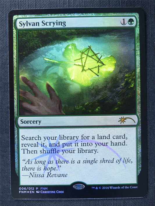 Sylvan Scying Promo Foil - Mtg Magic Cards #PX