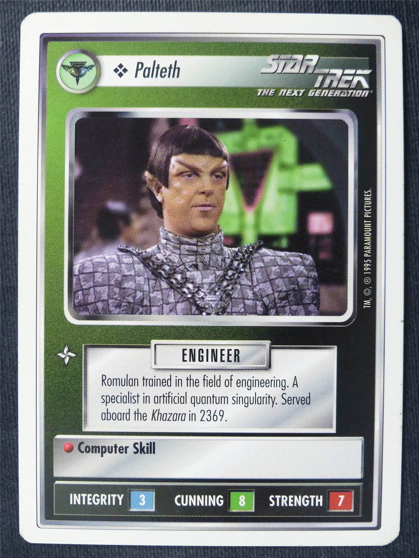 Palteth - NG - Star Trek Cards #12O