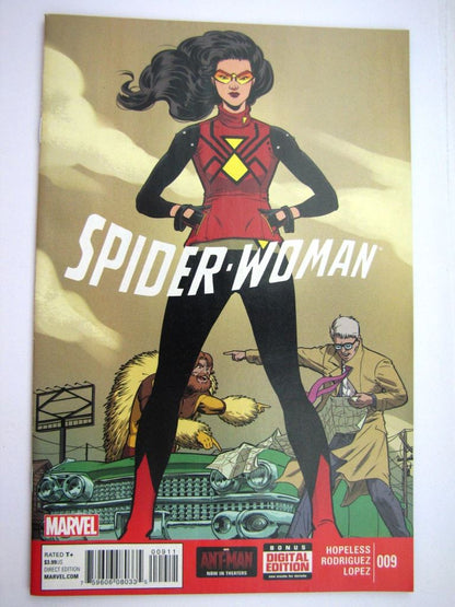 Marvel Comics: SPIDER-WOMAN #9 SEPTEMBER 2015 Damaged # 34G91