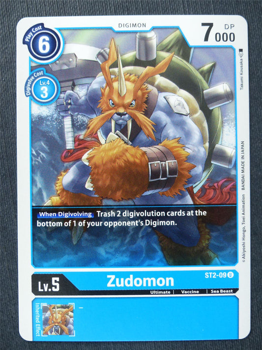 Zudomon ST1-09 U - Digimon Cards #UT