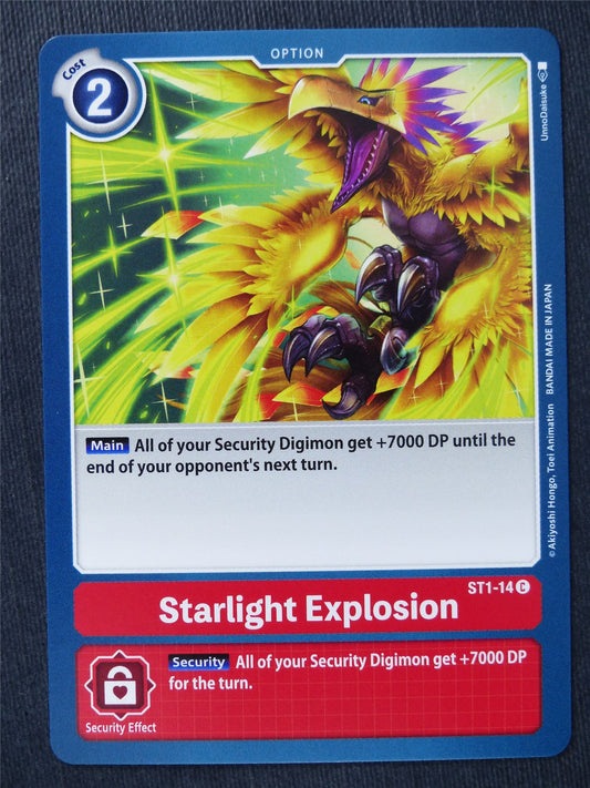 Starlight Explosion ST1-14 C - Digimon Cards #V3