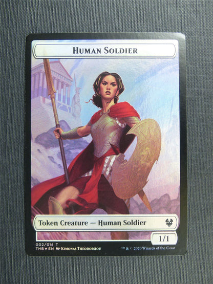 Elemental / Human Soldier Token Foil  #3JB