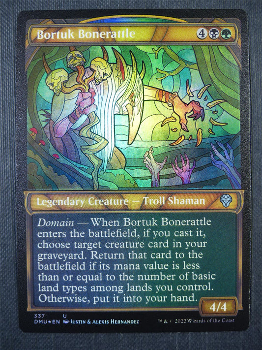 Bortuk Bonerattle Textured Showcase Foil - Mtg Card #7ZK