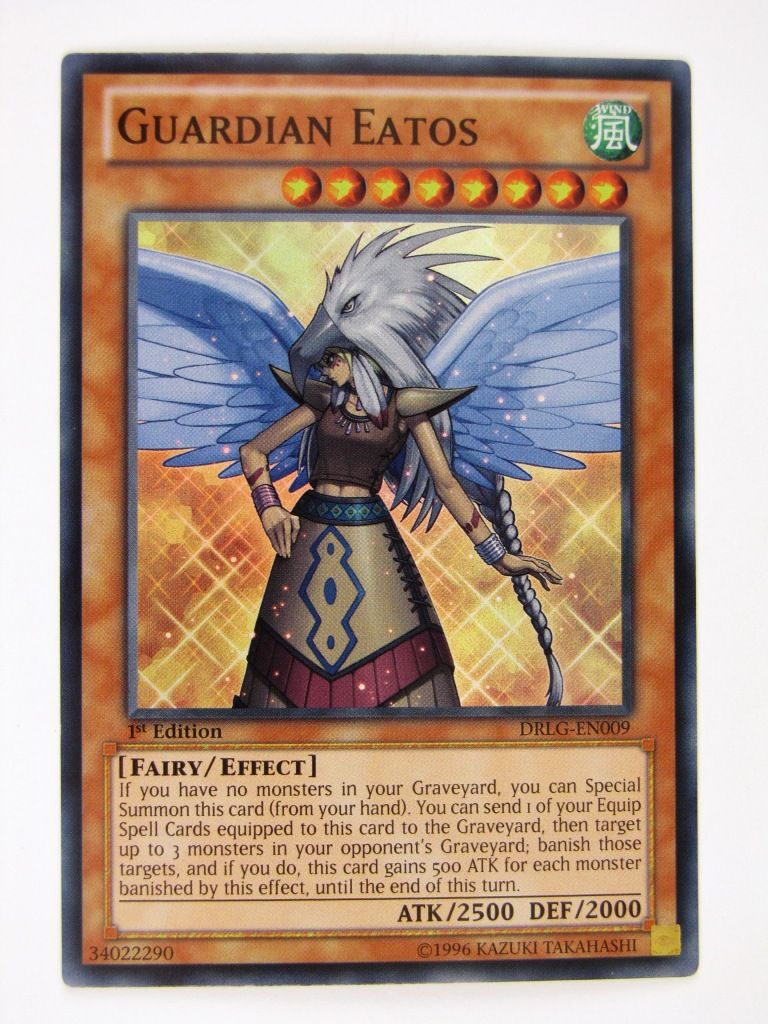 Yugioh Cards: GUARDIAN EATOS DRLG: Dragons of Legend 1st Ed