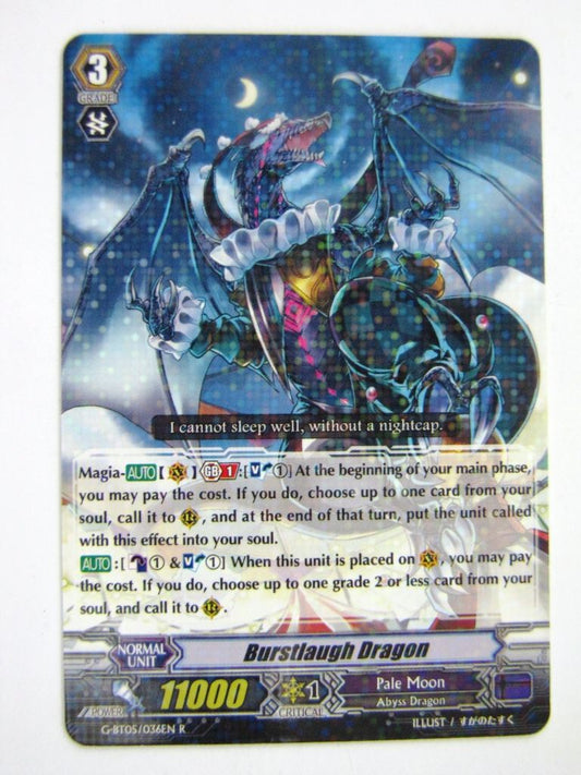 Vanguard Cards: BURSTLAUGH DRAGON G-BT05 R # 5F66