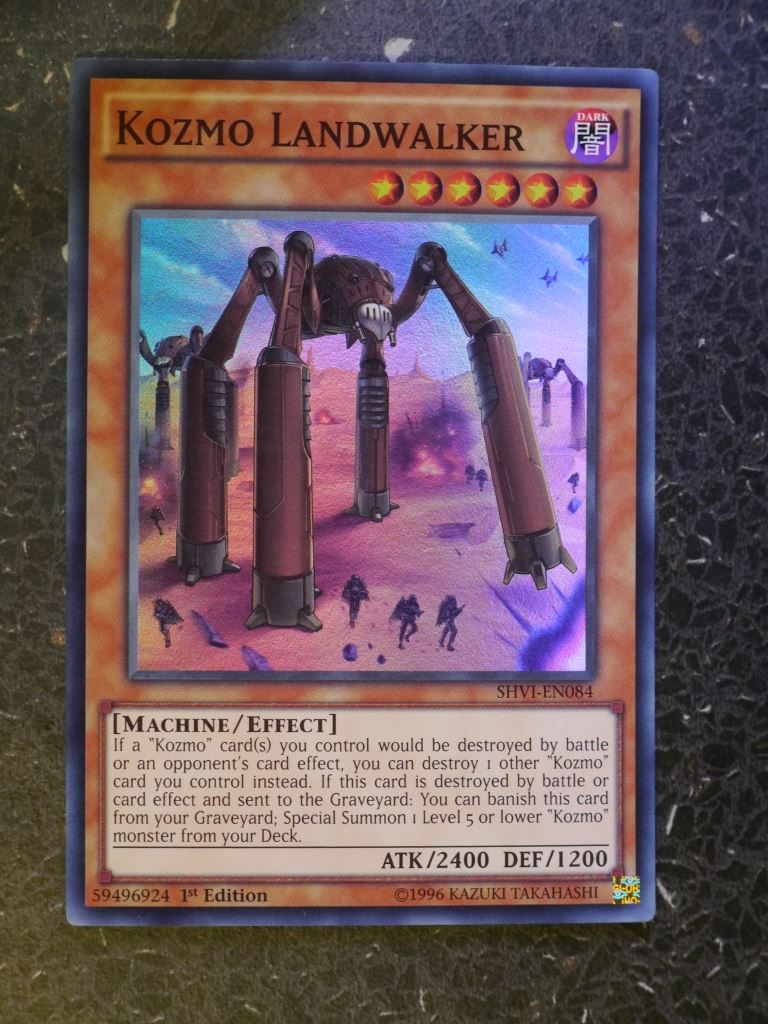 Yugioh Cards: KOZMO LANDWALKER SHVI SUPER RARE # 3B99