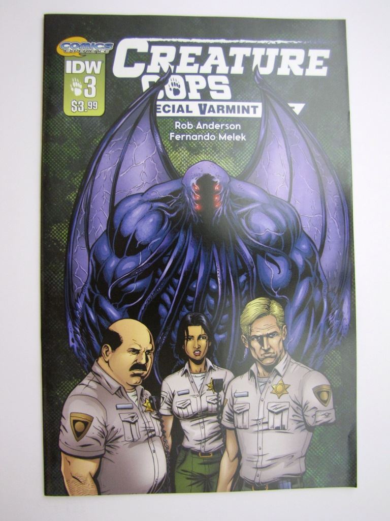 IDW Comics: CREATURE COPS: SPECIAL VARMINT UNIT #3 MARCH 2015 # 25C41