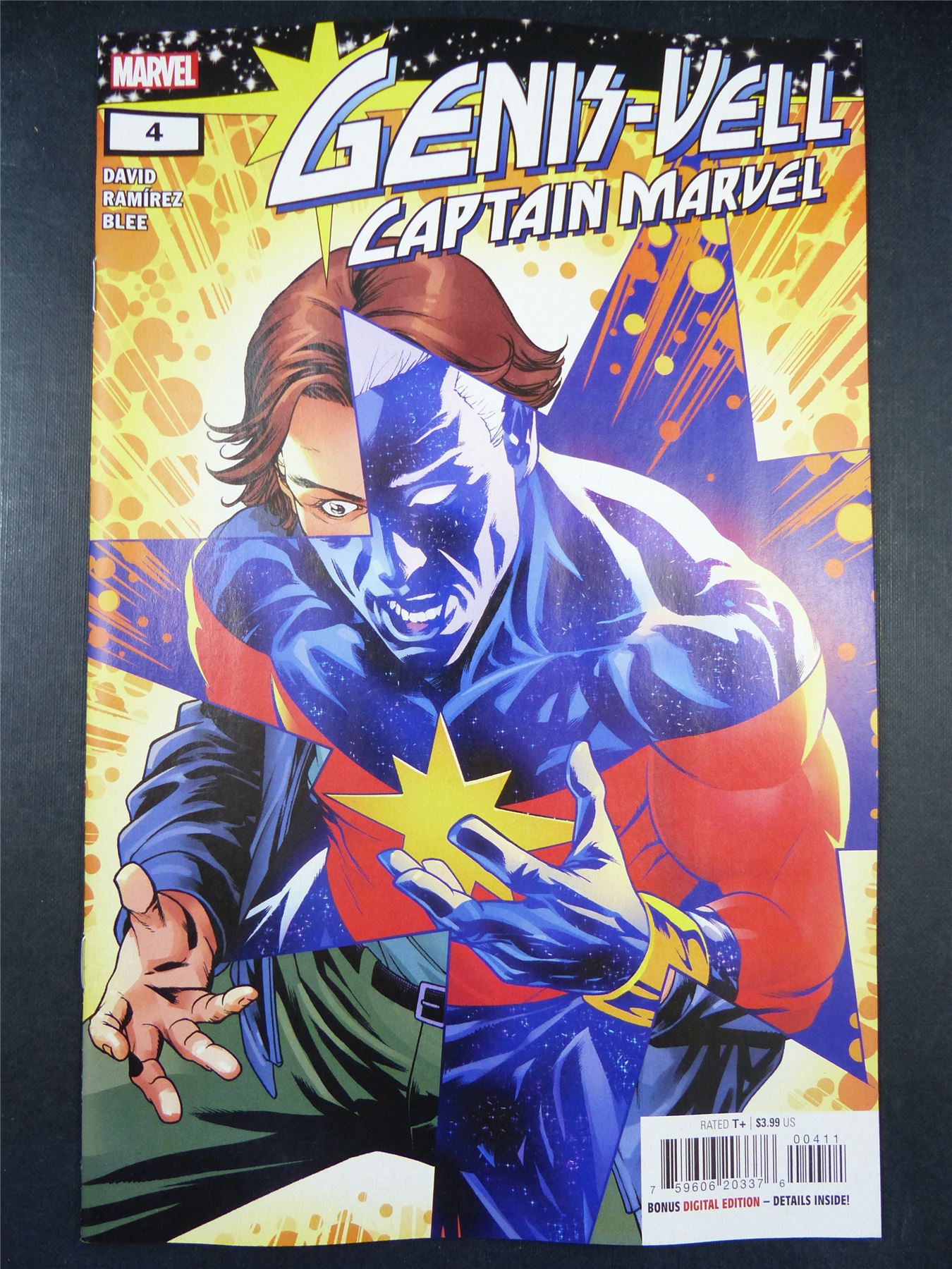 Genis-Vell: CAPTAIN Marvel #4 - Dec 2022 - Marvel Comics #95G