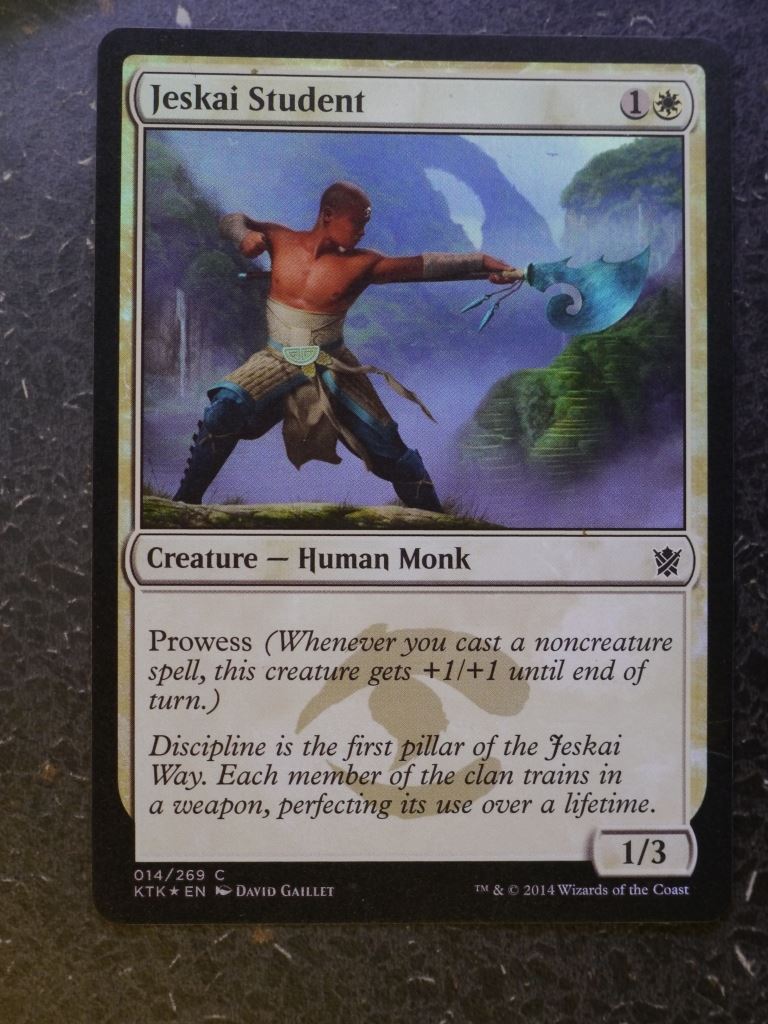 MTG Magic Cards: JESKAI STUDENT FOIL # 4I58