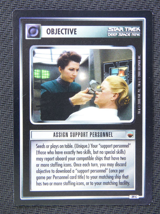 Objective Assign Personnel - Star Trek CCG First Contact #5BO