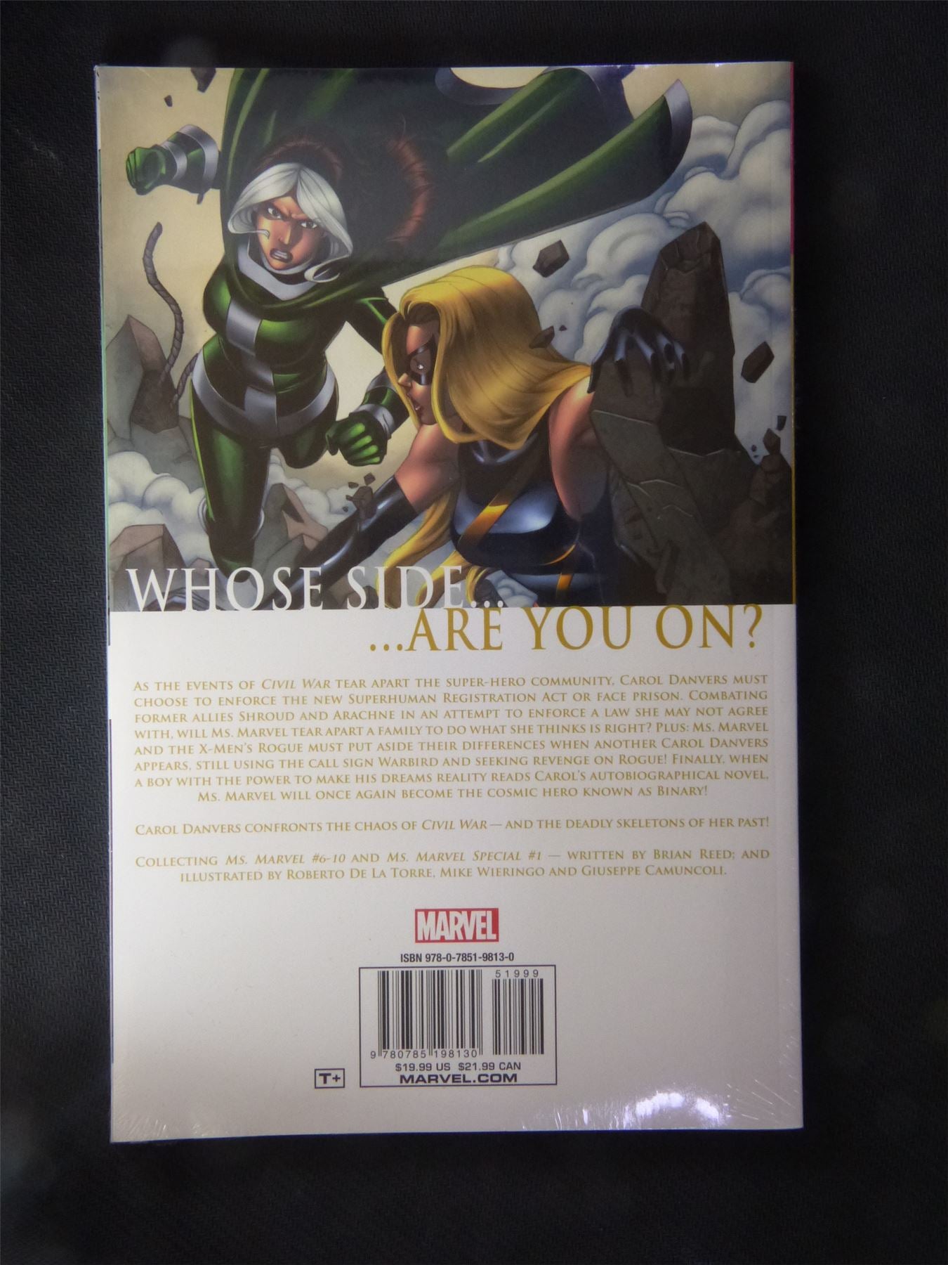 Ms Marvel - Civil War - Marvel Graphic Softback #5C