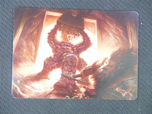 Xorn Art Card #23 - Adventures in the Forgotten Realms Art Series - Mtg Card #3F0