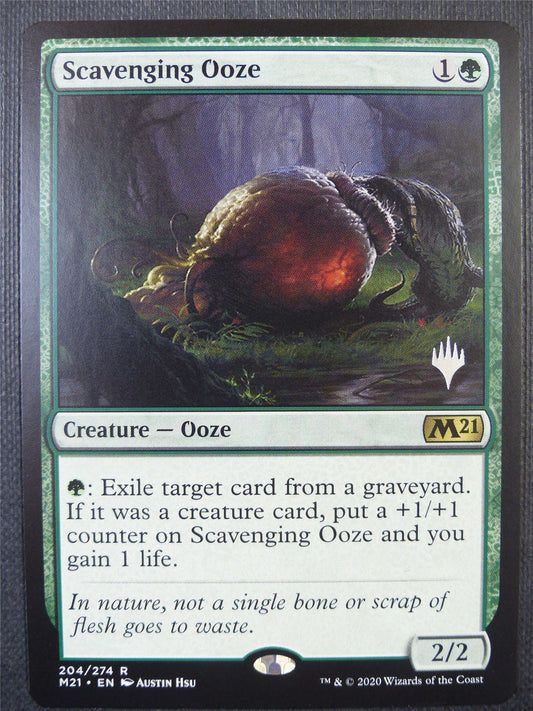 Scavenging Ooze Promo stamped - Mtg Card #7LU