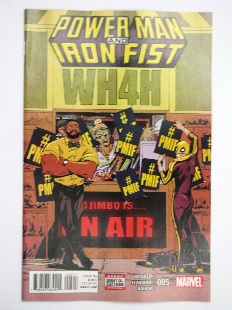 Marvel Comics: POWER MAN AND IRON FIST #5 AUGUST 2016 # 12G36