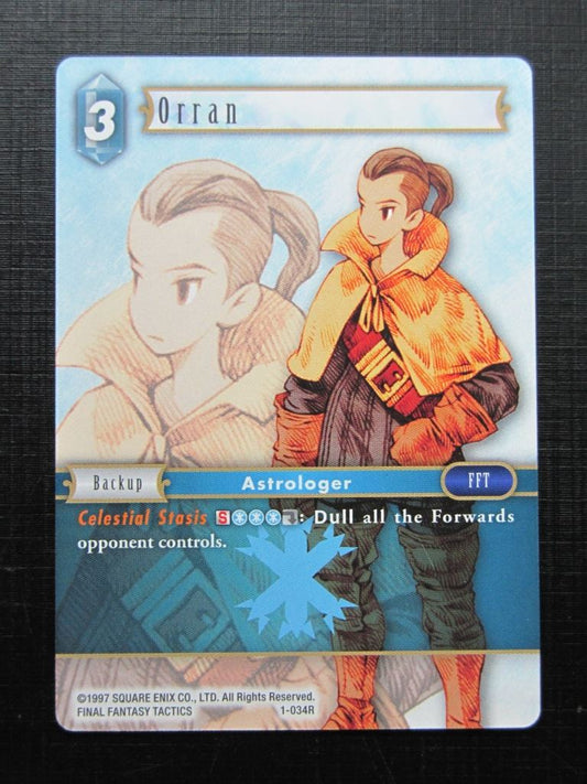 Final Fantasy Cards: ORRAN 1-034R # 24A85