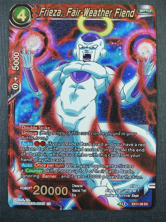 Frieza Fair-Weather Fiend EX - Dragon Ball Super Card #595