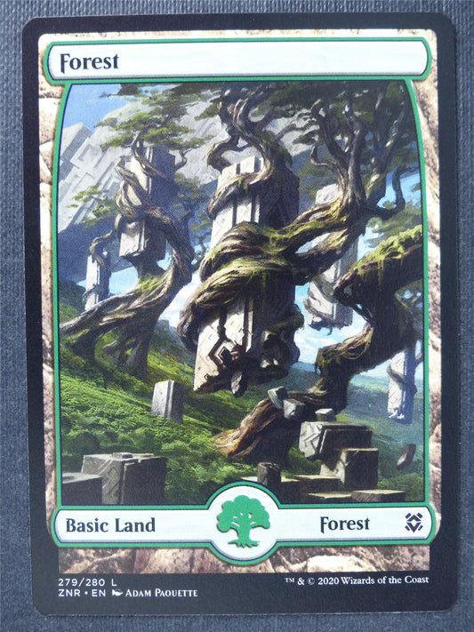 Forest 279/280 Full Art - Mtg Magic Cards #BG
