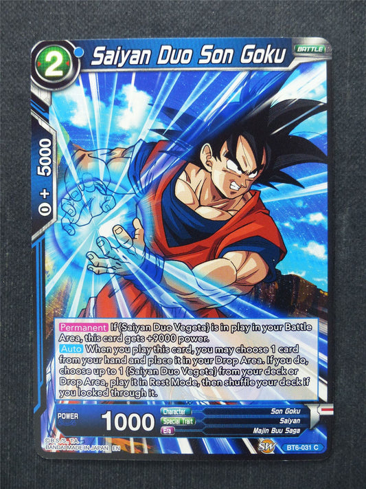 Saiyan Duo son Goku - Dragon Ball Super Cards #7Q