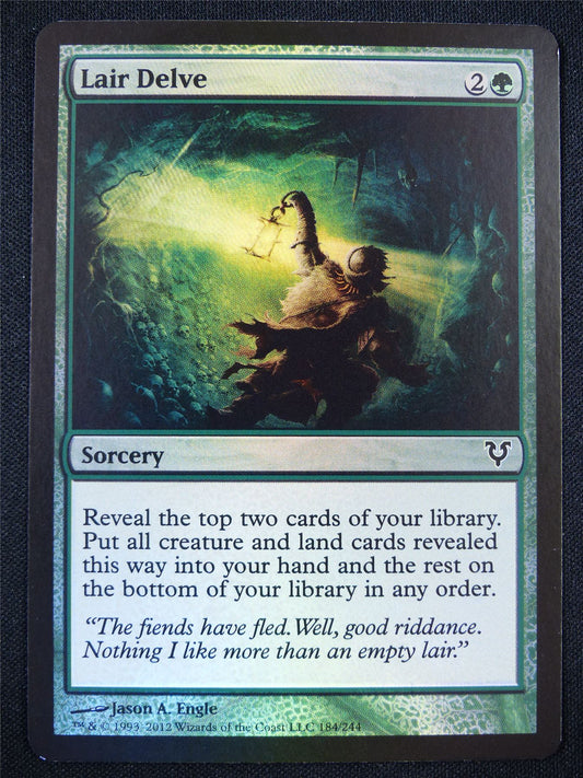 Lair Delve Foil - Mtg Card #1ZY