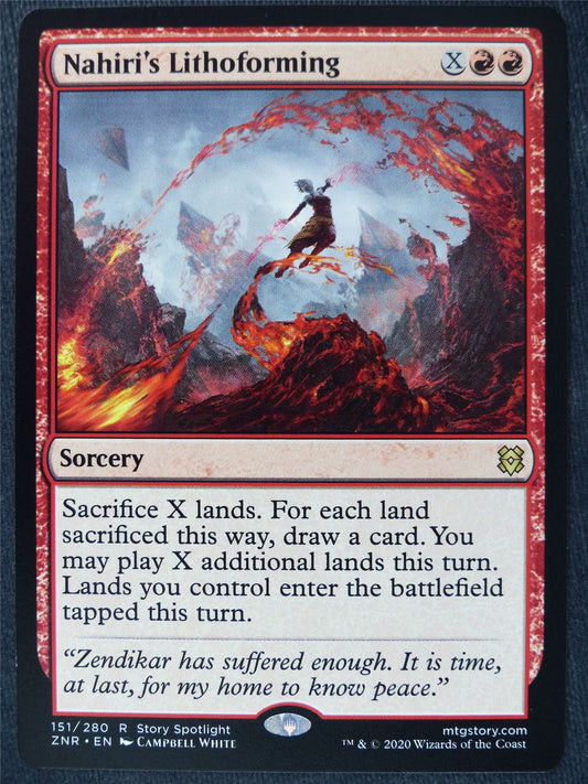 Nahiri's Lithoforming - Mtg Magic Cards #OM