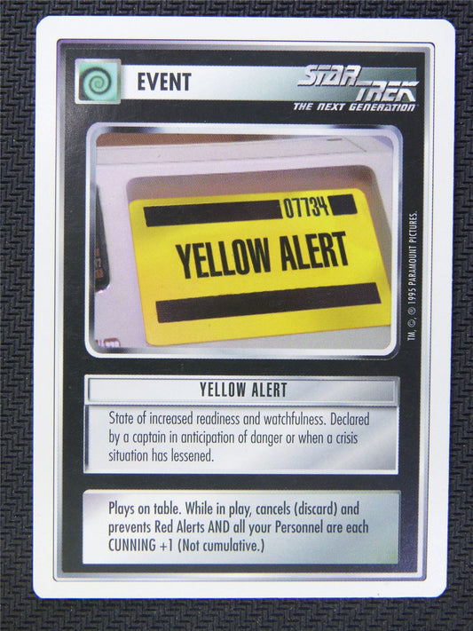 Event Yellow Alert - Star Trek CCG Next Gen #4WV