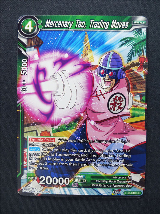 Mercenary Tao Trading Moves - Dragon Ball Super Cards #9Y