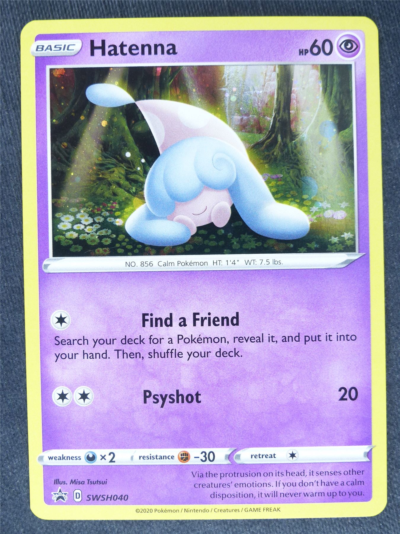 Hatenna SWSH040 Promo Holo - Pokemon Cards #63