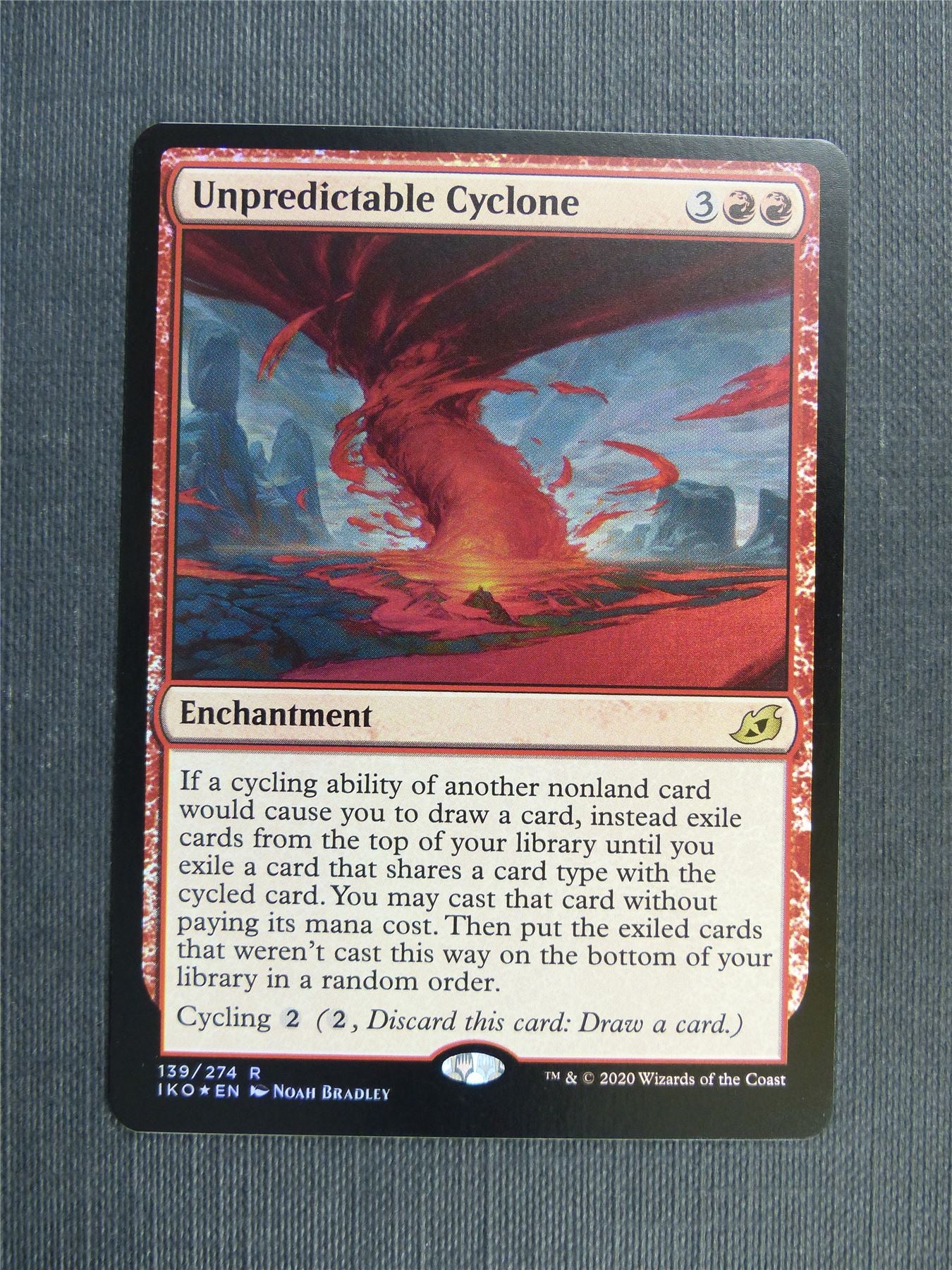 Unpredictable Cyclone Foil - IKO Mtg Card