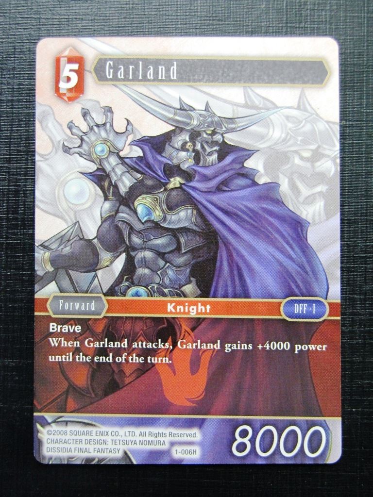 Garland 1-006H - Final Fantasy Card # 5B56