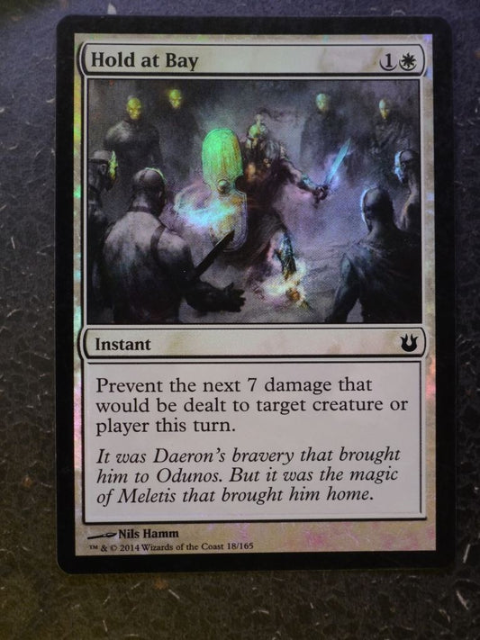 MTG Magic Cards: HOLD AT BAY  FOIL # 4I52