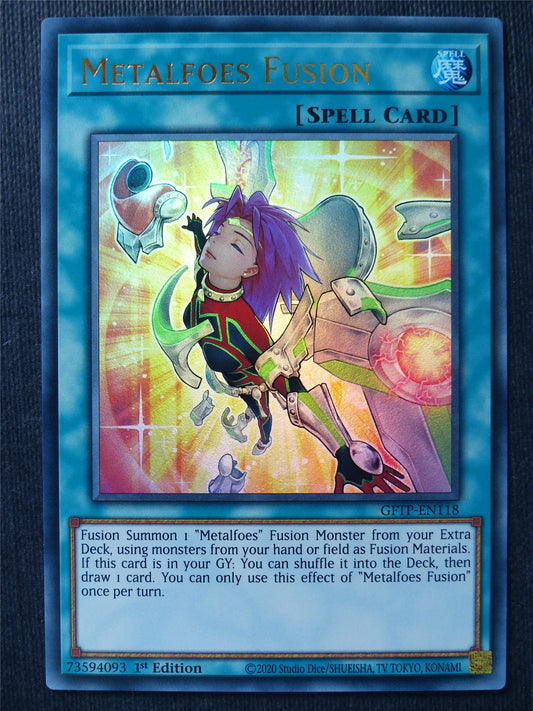 Metalfoes Fusion GFTP Ultra Rare - 1st ed - Yugioh Cards #IN