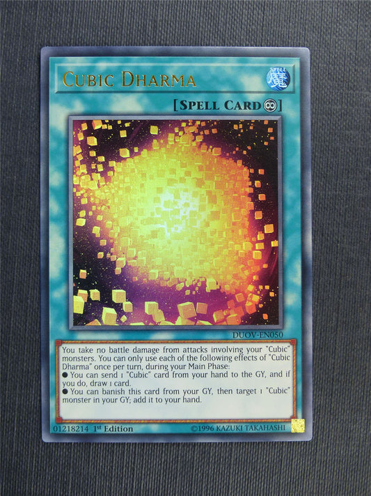 Cubic Dharma DUOV Ultra Rare - 1st ed - Yugioh Cards #2WN