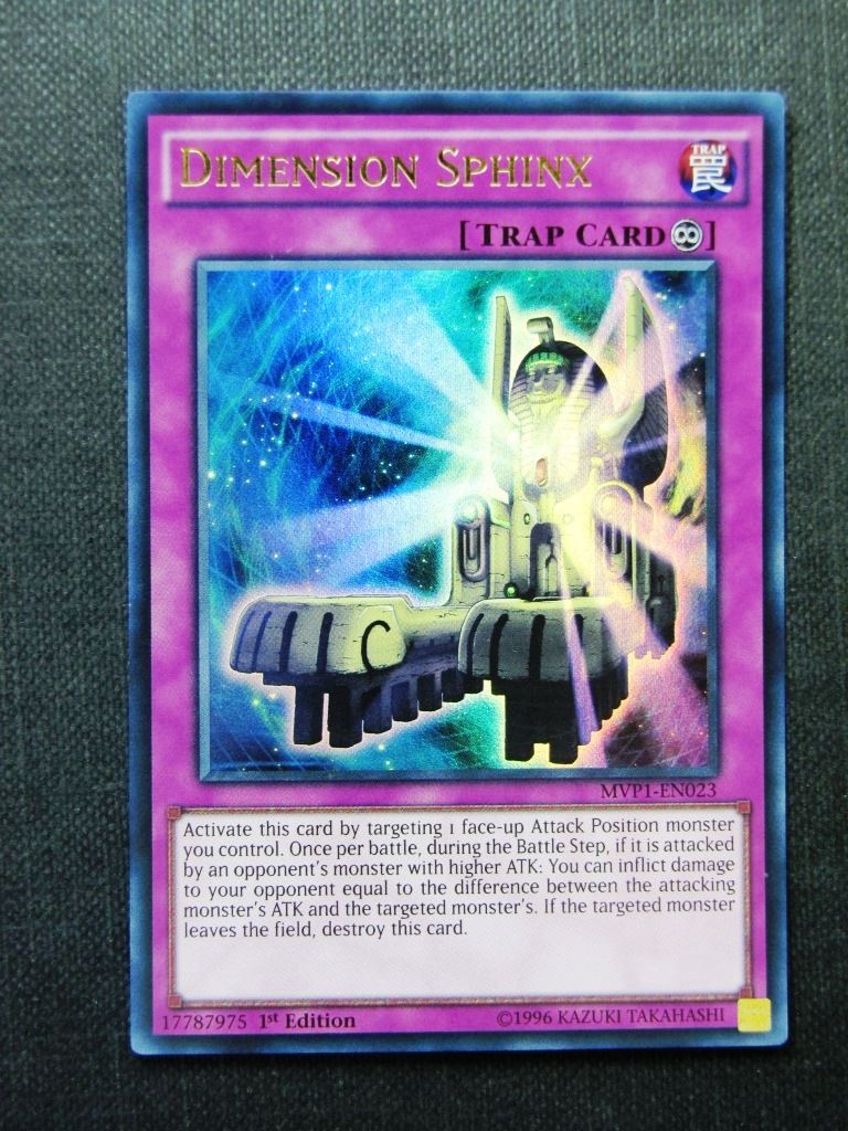 Dimension Sphinx MVP1 Ultra Rare - 1st ed - Yugioh Cards #1NT