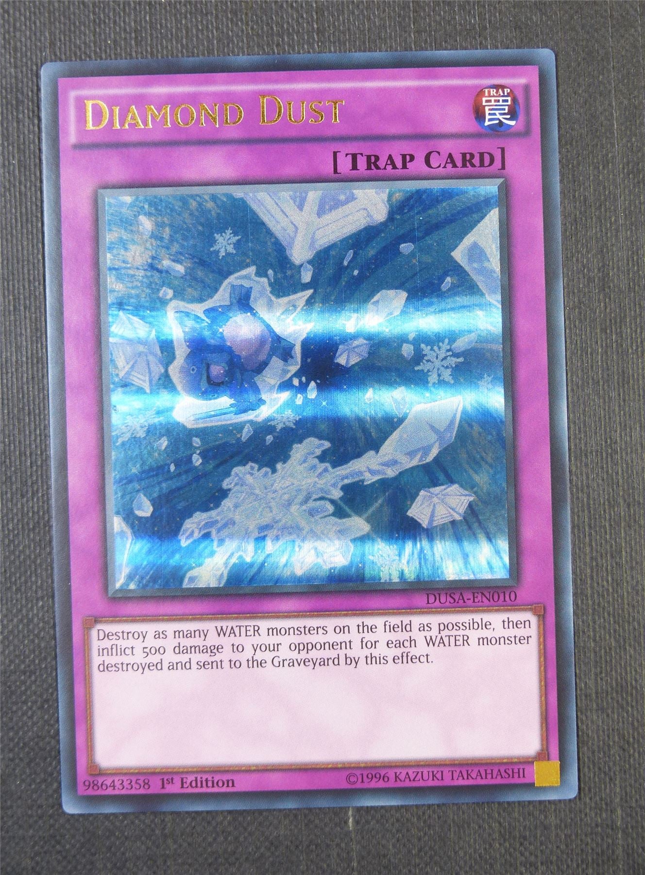 Diamond Dust DUS 1st Ed - Ultra Rare - Yugioh Card #7GJ