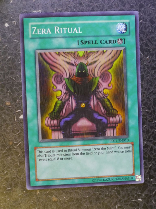 Yugioh Cards: ZETA RITUAL PP01 SUPER RARE # 3D52