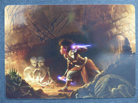 Dogged Pursuit 21/81 Art Signature Stamped - Mtg Magic Cards #5T