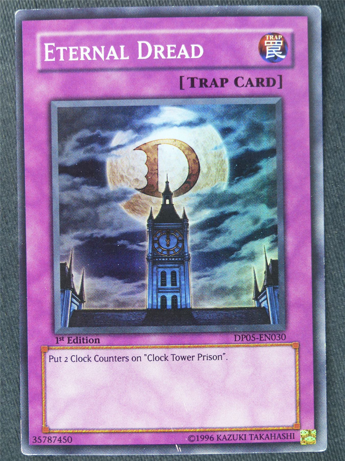 Eternal Dread DP05 Super Rare played - 1st ed - Yugioh Cards #EK