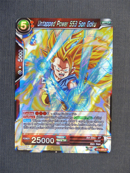 Untapped Power SS3 Son Goku R - Dragon Ball Super Cards #5T1