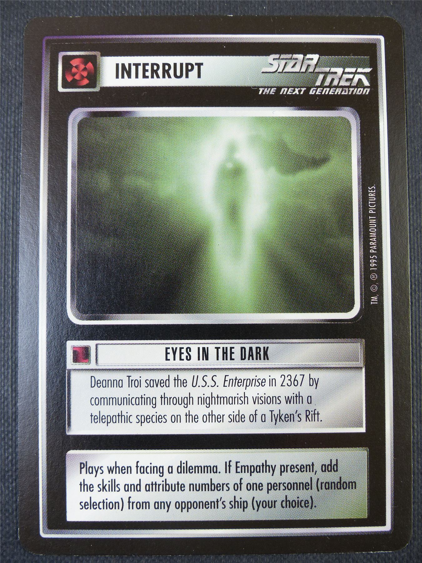 Eyes in the Dark - NG - Star Trek Card #67J