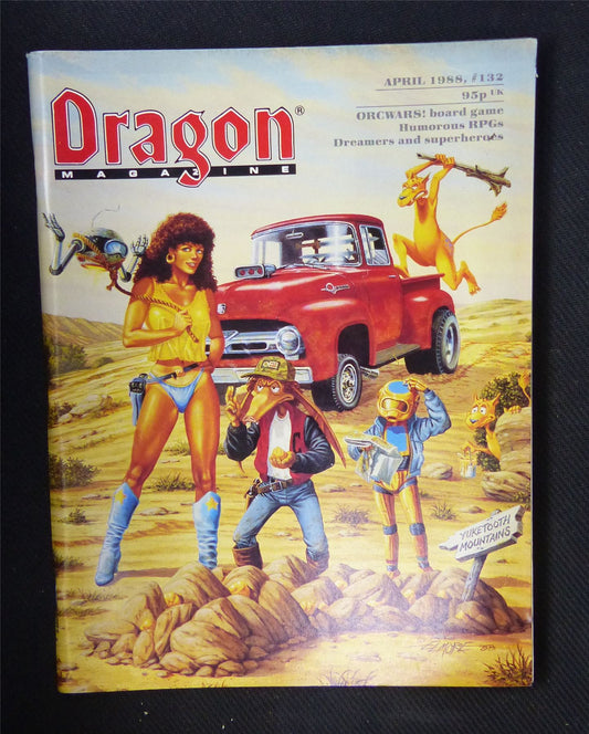 The Dragon Magazine D&D #132 1988 #17T