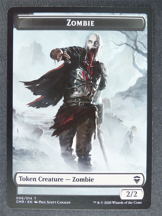 Zombie Token - Mtg Magic Cards #JT