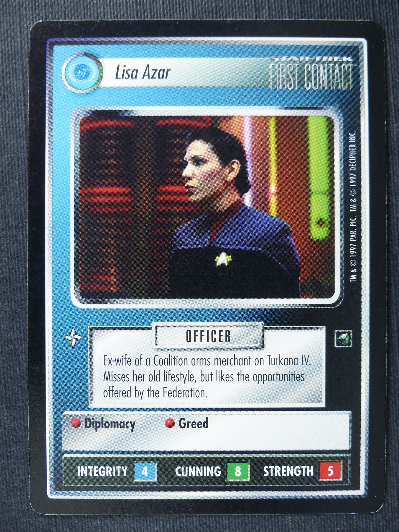 Lisa Azar - FC - Star Trek Cards #14F