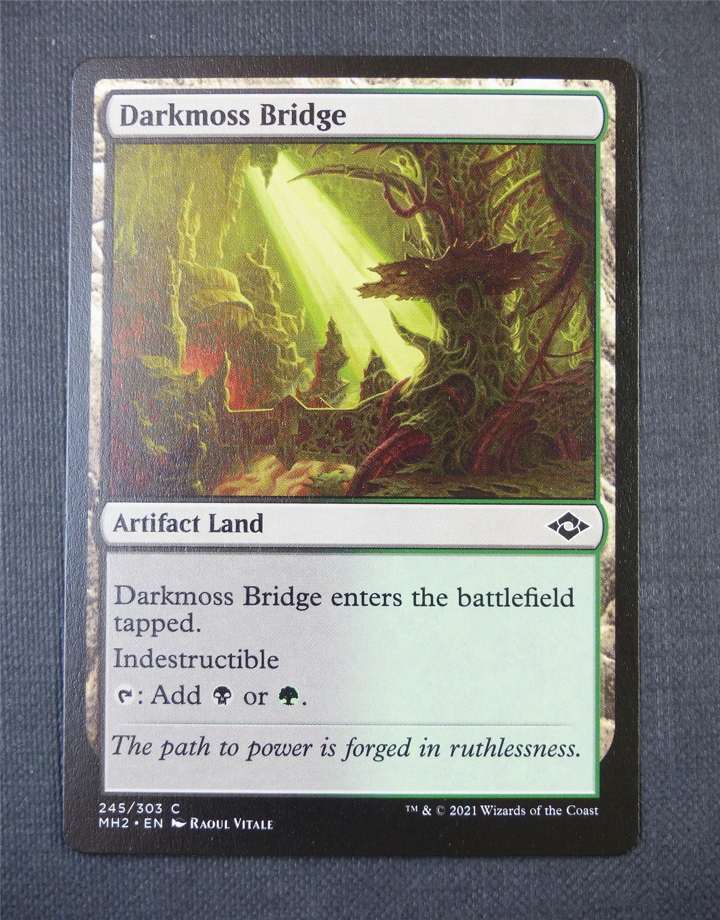 Darkmoss Bridge - Mtg Card #4YI