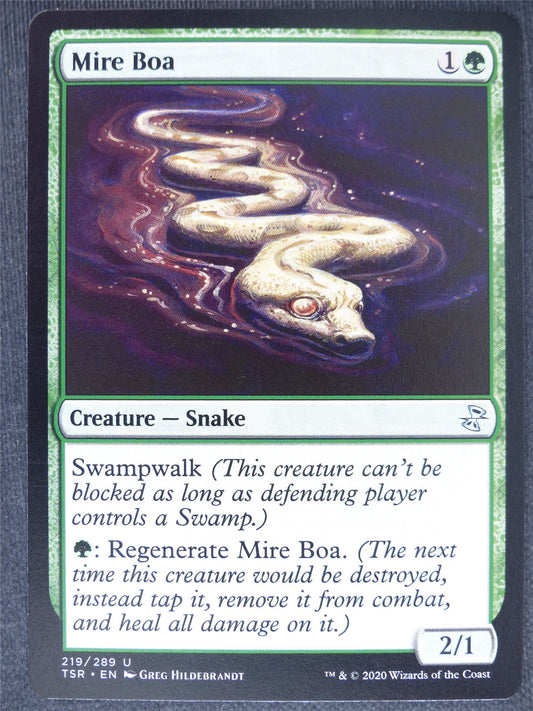 Mire Boa - Remastered - Mtg Magic Cards #T1