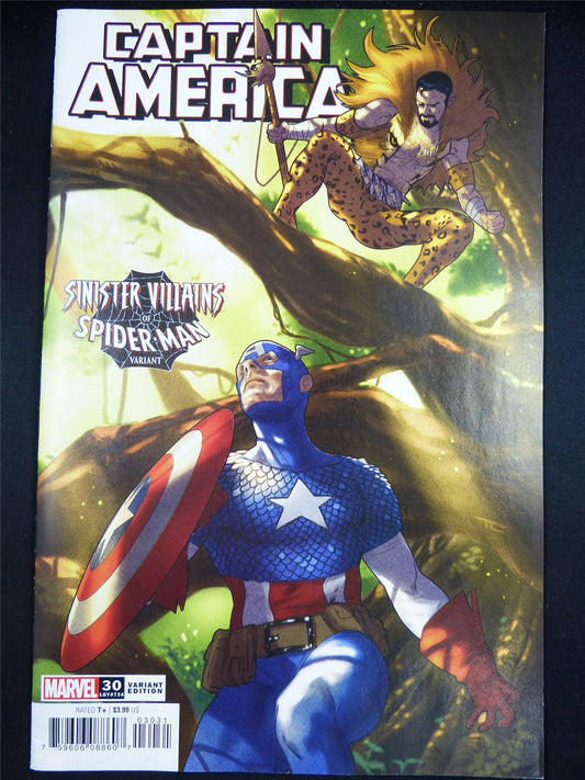 CAPTAIN America #30 Sinister Villains Variant - Marvel Comic #20E