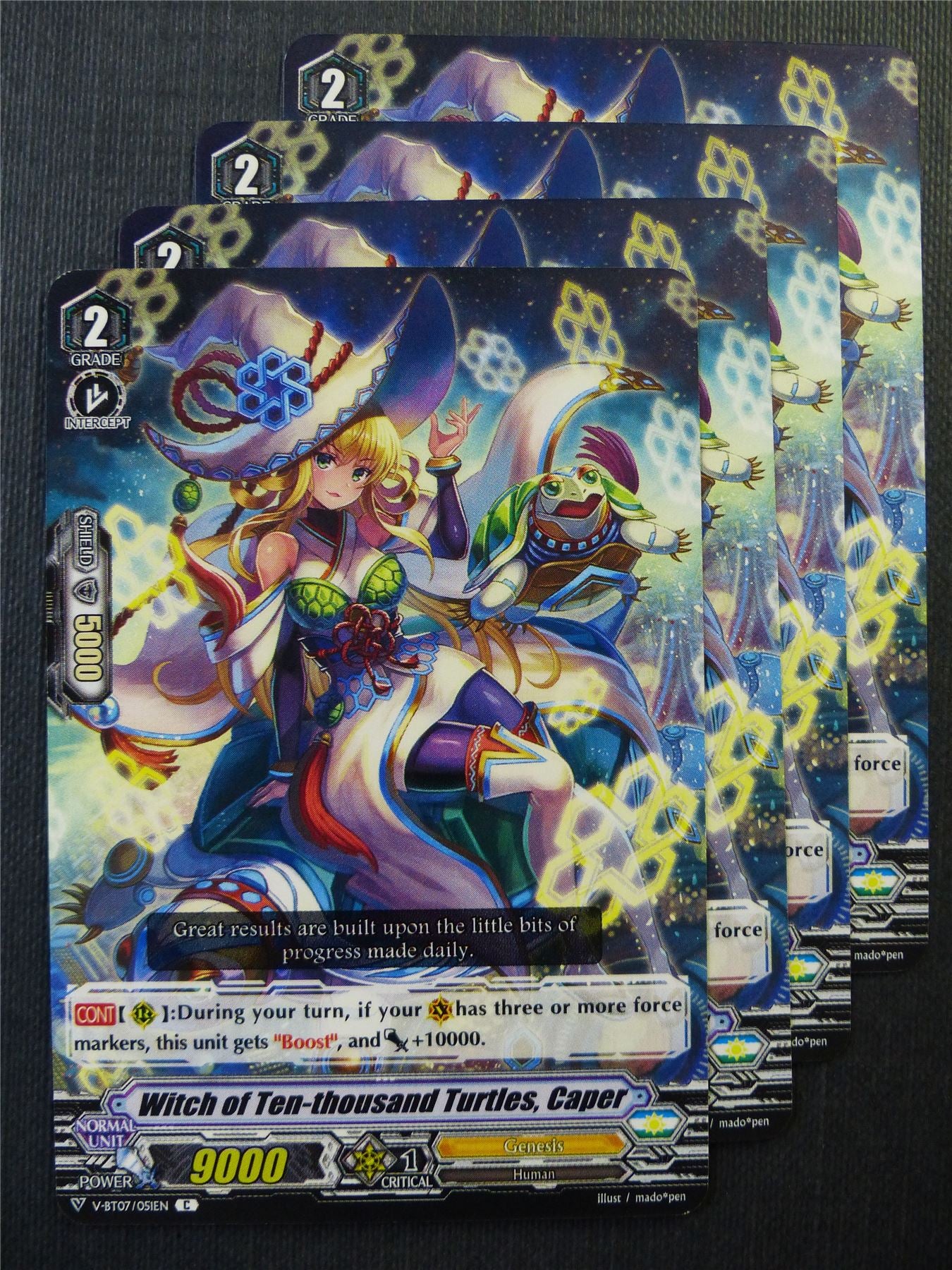 Witch of Ten-Thousand Turtles Caper V-BT07 x4 - Vanguard Cards #U8