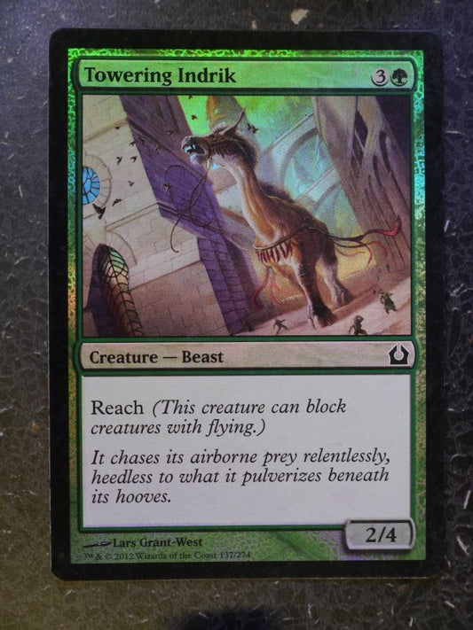 MTG Cards: TOWERING INDRIK FOIL # 5B7