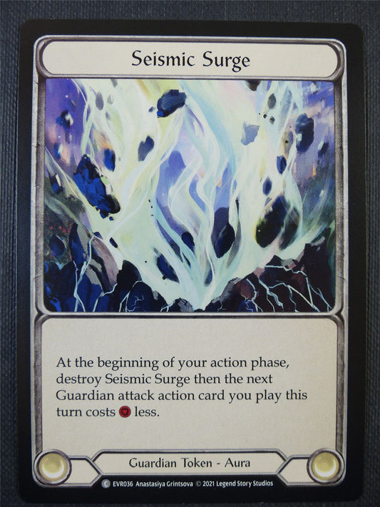 Seismic Surge - 1st ed Everfest - Flesh & Blood Card #6F2