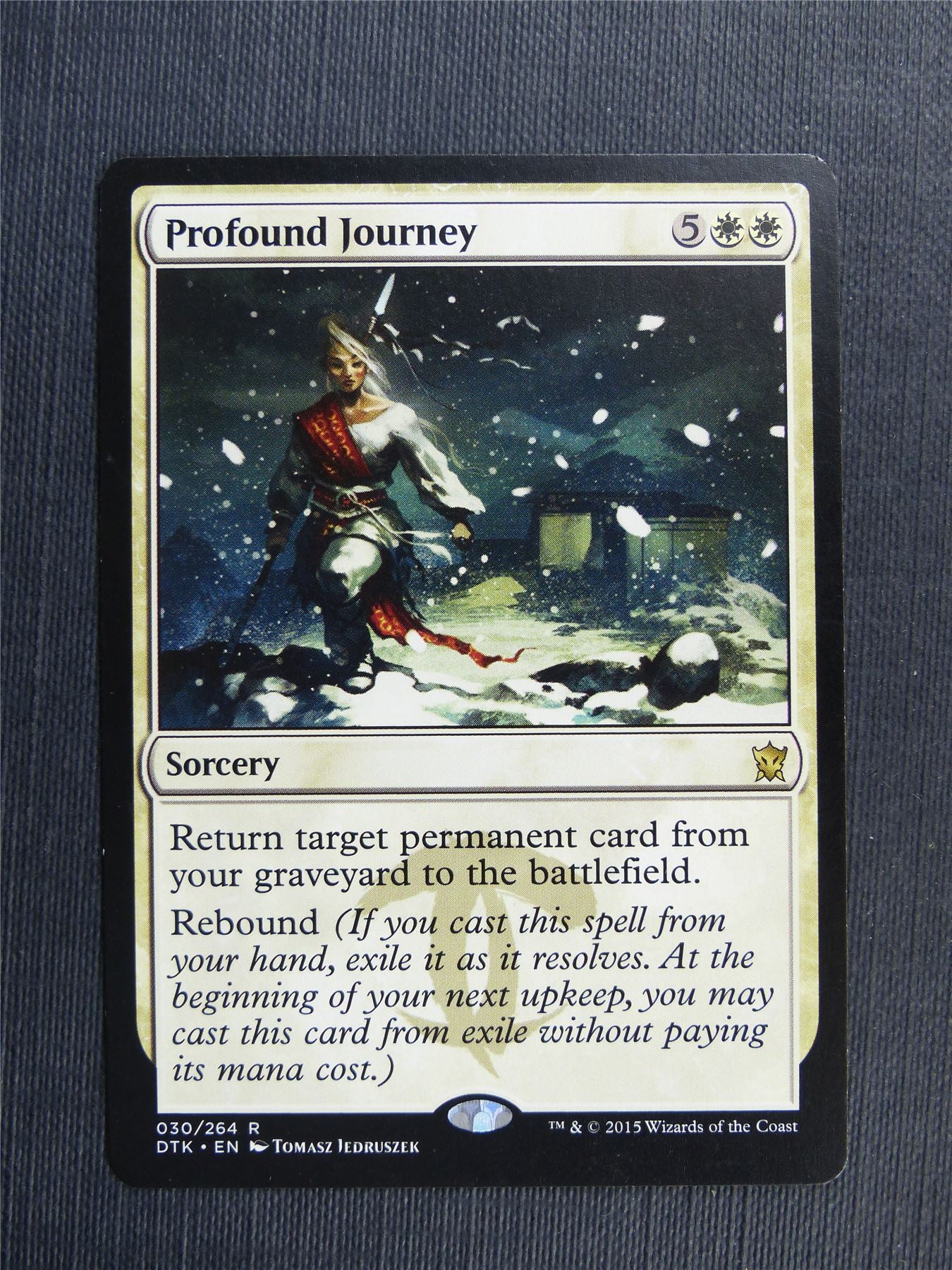 Profound Journey - Mtg Magic Cards #36Y