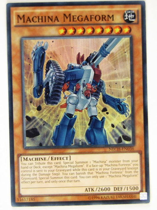 Yugioh Cards: MACHINA MEGAFORM NECH SUPER RARE # 18I35